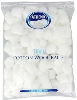 Athena Wattenschijfjes Athena Cotton Wool Balls 200 st