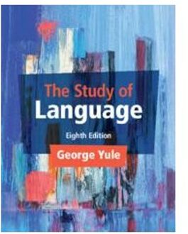 Athenaeum Uitgeverij The Study Of Language - Yule, George (University of Hawa