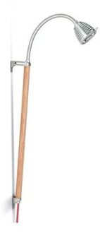 Athene A-HWL Wandlamp - Aluminium Bruin