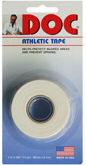 Athletic Tape 1 Rol wit - one size