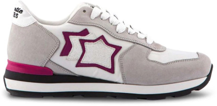 Atlantic Stars Vega Sneakers - Gemaakt in Italië Atlantic Stars , Gray , Dames - 35 Eu,36 Eu,37 EU