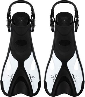 Atlantis Dolphin Flippers zwart - wit - 36-41