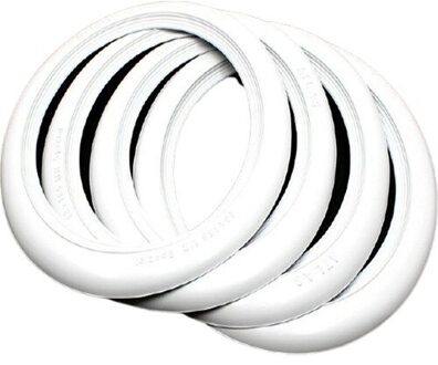 Atlas 16 Velg Band Muur Wit 4 Stuks Set Cheek Blueoto