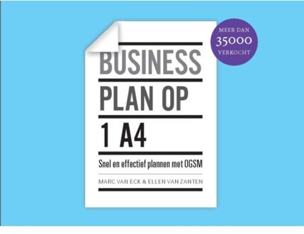 Atlas Contact, Uitgeverij Businessplan op 1 A4 - Boek Marc van Eck (9047008405)