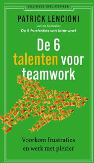 Atlas Contact, Uitgeverij De 6 Talenten Voor Soepel Teamwork - Patrick Lencioni