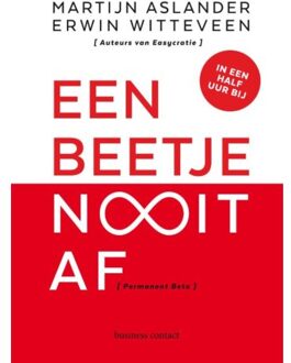 Atlas Contact, Uitgeverij Een beetje nooit af - Boek Martijn Aslander (9047009703)