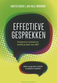 Atlas Contact, Uitgeverij Effectieve gesprekken - Boek Wouter Backx (9047007964)