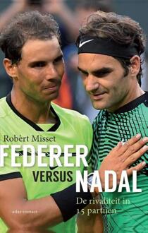 Atlas Contact, Uitgeverij Federer vs Nadal - Boek Robèrt Misset (9045036665)