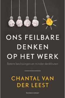 Atlas Contact, Uitgeverij Ons feilbare denken op het werk - Boek Chantal van der Leest (9047011880)