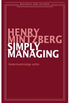 Atlas Contact, Uitgeverij Simply managing - Boek Henry Mintzberg (9047006925)