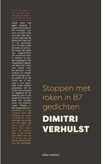 Atlas Contact, Uitgeverij Stoppen met roken in 87 gedichten - Boek Dimitri Verhulst (9025451683)