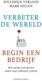 Atlas Contact, Uitgeverij Verbeter de wereld, begin een bedrijf - Boek Willemijn Verloop (9047006585)