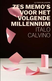 Atlas Contact, Uitgeverij Zes Memo's Voor Het Volgende Millennium - Lj Veen Klassiek - Italo Calvino