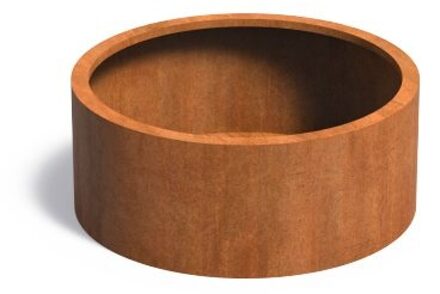 Atlas cortenstaal 100x40 cm plantenbak zonder bodem