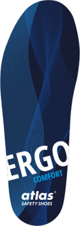 Atlas Ergo Comfort Inlegzool | Blauw | Maat 44 - 4043692447827