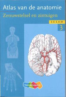 Atlas van de anatomie / deel 3 Zenuwstelsel en zintuigen - Boek Werner Kahle (9006952338)