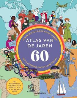 Atlas van de jaren 60 -  Claire Rollet, Gordon Kerr (ISBN: 9789464713916)