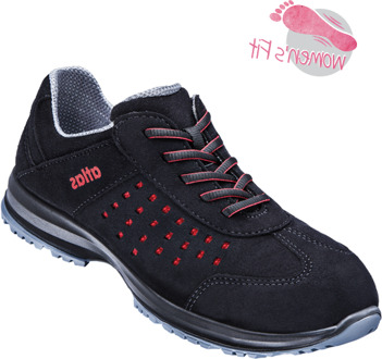 Atlas Werkschoen GX 133 S1 | Zwart/Rood | Maat 42 - 4043692317007