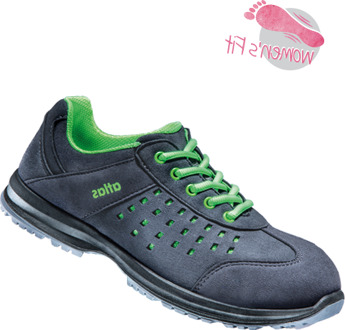 Atlas Werkschoen GX 135 S1P | Antraciet/Groen | Maat 38 - 4043692341835