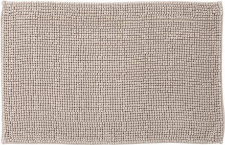 Atmosphera Badkamer kleedje - badmat - voor de vloer - 50 x 80 cm - beige