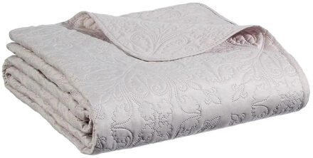Atmosphera Bedsprei Arabesque - beige - 240 x 260 cm - polyester - luxe motief