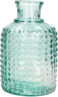 Atmosphera bloemenvaas Apotheker Fles model - transparant - 3D glas - H20 x D12 cm - Vazen