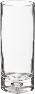 Atmosphera bloemenvaas Cilinder model - transparant - stevig glas - H23 x D9 cm