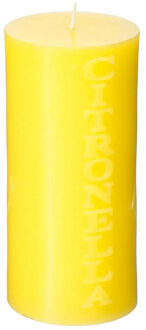 Atmosphera Citronella stomp kaars - 64 branduren - geel