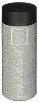 Atmosphera decoratie zand - lichtgrijs - 750 gram - Zandkorrels/hobby vulmateriaal