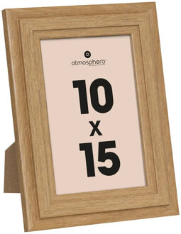 Atmosphera Fotolijstje voor een foto van 10 x 15 cm - naturel - foto frame Classico - Hout