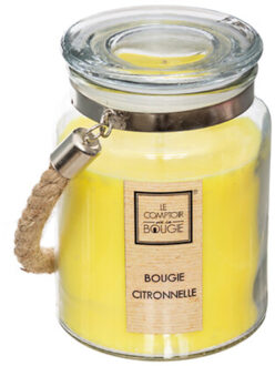 Atmosphera geurkaars citronella - 500 g - citroengras - 84 uur - zomer