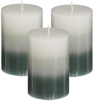 Atmosphera Geurkaars Nina - 3x stuks - Jasmijn - 45 branduren - 7 x 10 cm