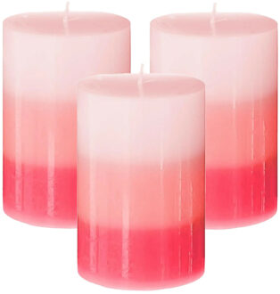 Atmosphera Geurkaars Nina - 3x stuks - Rozen - 45 branduren - 7 x 10 cm