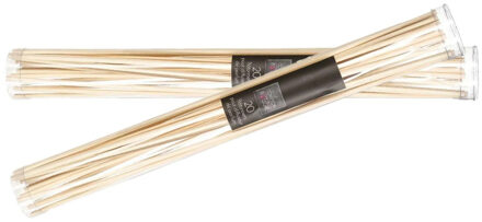 Atmosphera Geurstokjes navulling - 40x losse stokjes - 25 cm - hout - voor geurverspreider - interieurparfum