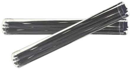 Atmosphera Geurstokjes navulling - 40x losse stokjes - 25 cm - zwart hout - voor geurverspreider - interieurpar