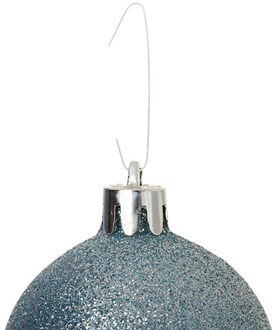 Atmosphera Kerstbalhaakjes - 300x stuks - wit - 7 en 10 cm - kerstboomhaakjes