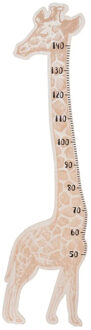 Atmosphera Kindermeetlat Giraffe - groeimeter - 50 tot 140 cm - hout