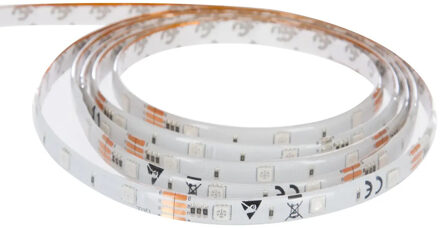Atmosphera LED Strip met afstand bediening - 300 cm - op netstroom - gekleurde of witte lampjes Multi