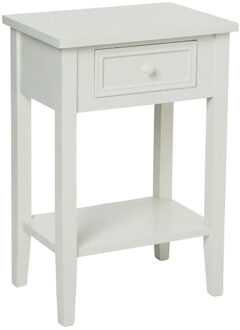 Atmosphera Nachtkastje Charm - Moderne stijl - MDF hout - met lade - 45 x 30 x 67 cm