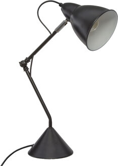 Atmosphera Tafellamp/bureaulampje Design Light Classic - zwart - H62 cm