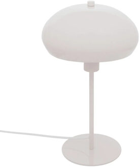 Atmosphera Tafellamp Mushroom - metaal - wit - H38 cm - Designlamp
