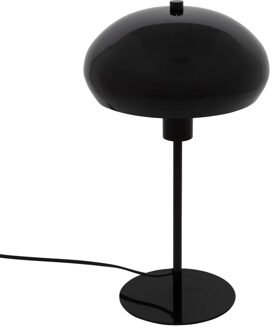 Atmosphera Tafellamp Mushroom - metaal - zwart - H38 cm - Designlamp