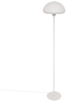 Atmosphera Vloerlamp Savio - metaal - wit - H140 cm - Leeslamp - Designlamp - statief lamp