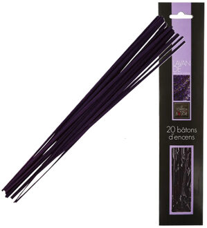 Atmosphera Wierook stokjes in Lavendel geur - voordeelpak - 20x stokjes - 25cm -?Ontspannend