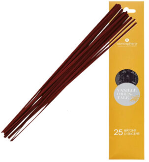 Atmosphera Wierook stokjes in Oosters Vanille geur - voordeelpak - 20x stokjes - 25cm -?Ontspannend