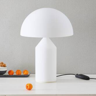 Atollo - tafellamp van Murano glas, 50 cm opaalwit