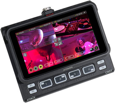 Atomos Ninja Cast multi-input video switcher
