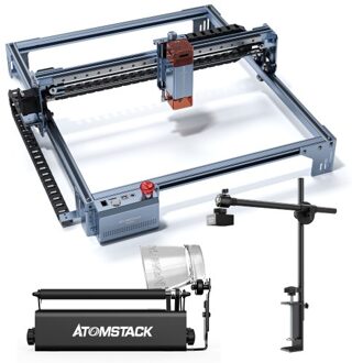 Atomstack Maker A10 V2 10W Laser Engraver with R3 Pro Roller and AC1 Camera