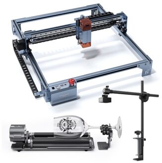 Atomstack Maker A5 V2 6W Laser Engraver with R1 Pro Multi-function Chuck and Rotary Roller and AC1 Camera