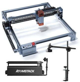 Atomstack Maker A5 V2 6W Laser Engraver with R3 Pro Roller and AC1 Camera